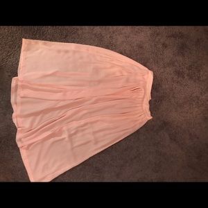 Apart calf length skirt
